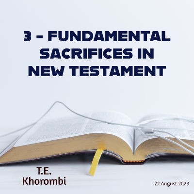 episode 3 - Fundamental Sacrifices in New Testament artwork