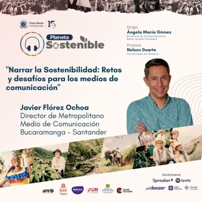 episode Narrar la sostenibilidad, retos y desafios para los medios de comunicación artwork