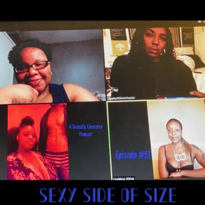 episode Sexy Side of Size Episode #57: Goddess Khiya & Stormy the Goddess artwork