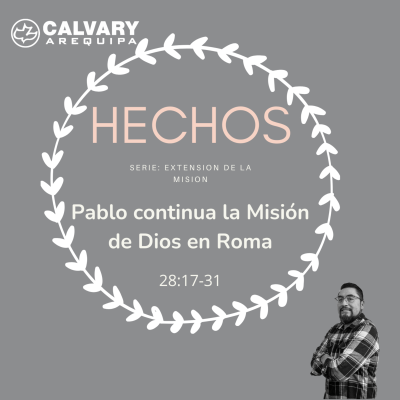 episode Pablo continua la Misión de Dios en Roma artwork