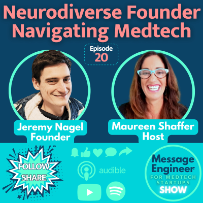 episode Unmasking the Secrets of a Neurodivergent ADHD Founder in Medtech with Jeremy Nagel, Focus Bear artwork