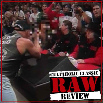 episode WWE Raw #227 - Steve Austin DEFIANT On The Road To BADD BLOOD artwork