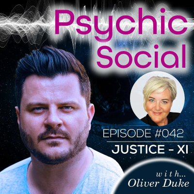 episode 🔮 Nicky Alan - Her take on the JUSTICE (XI) Tarot Card! [with Psychic Medium, Nicky Alan PSPE:042] 🔮 artwork