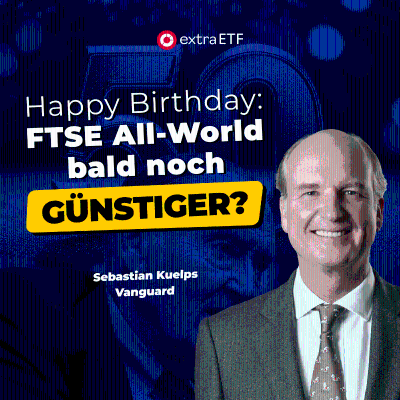 episode #255: Vanguard feiert 50. Jubiläum: John Bogles Grundsätze | extraETF Talk artwork