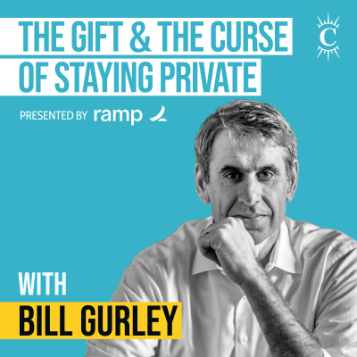 episode Bill Gurley - The Gift and The Curse of Staying Private - [Invest Like the Best, EP.427] artwork