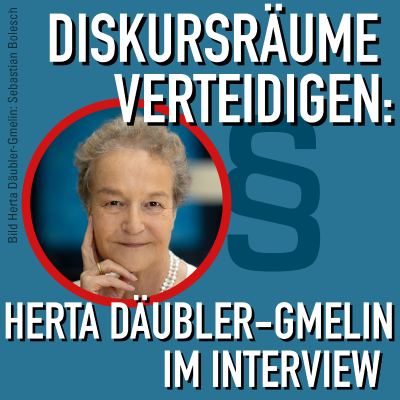 episode Däubler-Gmelin: Soziale Medien müssen der Gesellschaft zurückgegeben werde artwork