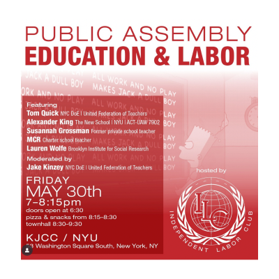 episode Independent Labor Assembly 5: Education and Labor 5/30/25 artwork