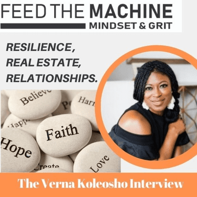 episode Resilience, Real Estate, Relationships. The Verna Koleosho Interview artwork