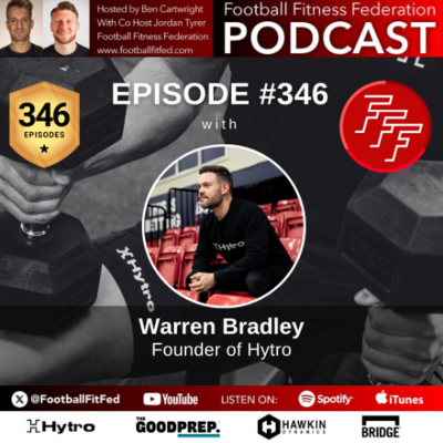 episode #346 "Hytro's Breakthroughs in HRV & Recovery" with Warren Bradley artwork