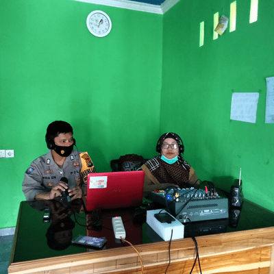 episode Ngopi pagi bersama babinkamtibmas desa sukadana artwork