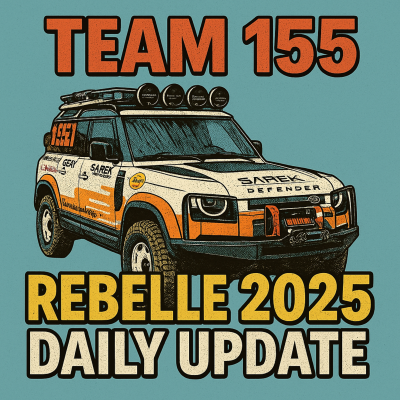 episode Rebelle Rally 2025 Team 155 Update - Day Seven artwork