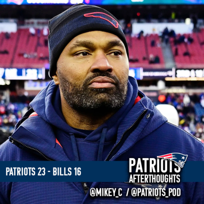 episode Patriots Win. Jerod Mayo Fired. Now What? | Patriots 23 - Bills 16 artwork