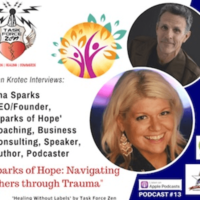 episode Ep: 013 – Sparks of Hope: Navigating Others Through Trauma artwork