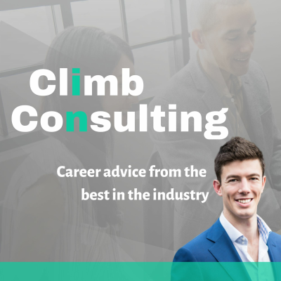 episode Episode 150: Marking the milestone with some top advice from Climb in Consulting's awesome guests artwork
