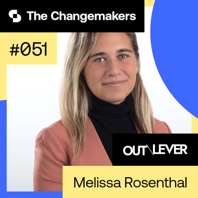episode Rethinking how brands show up through thought leadership: Melissa Rosenthal, Outlever artwork