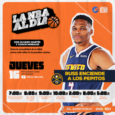 episode NBA AL DÍA #6 | Álvaro Martín & Coach Morales | Ritmo NBA T6 E57 artwork