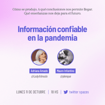 episode Información confiable en la pandemia artwork