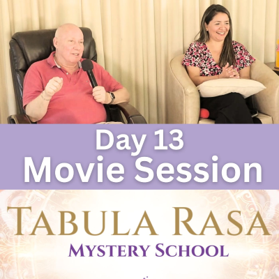 episode Day 13 - Movie Session - Love Beyond Labels - Tabula Rasa Mystery School with David Hoffmeister and Urpi Villa artwork