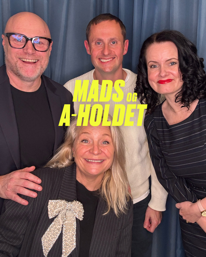 cover image of "Mads og A-holdet"