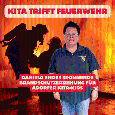 episode Folge 163: Kita trifft Feuerwehr - Daniela Emdes spannende Brandschutzerziehung für Adorfer Kita-Kids artwork
