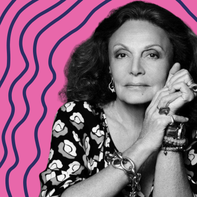 episode Listen Again: Julia Gets Wise with Diane von Furstenberg artwork