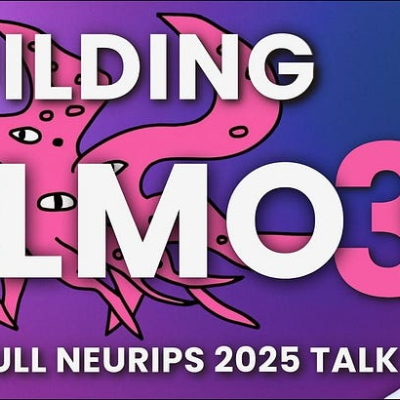 episode New Talk: Building Olmo 3 Think artwork