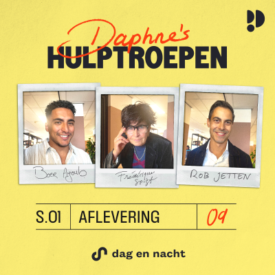 episode Rob Jetten, Frédérique Spigt en Boer Ayoub artwork
