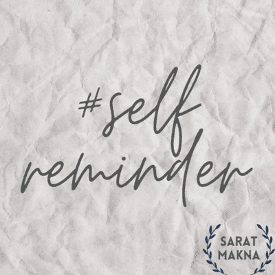 episode #selfreminder artwork