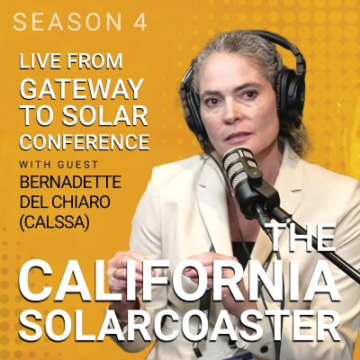 episode Live from the Gateway to Solar Conference: California Solarcoaster artwork