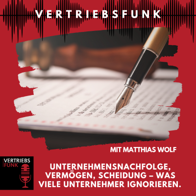 episode #967 - Unternehmensnachfolge, Vermögen, Scheidung – Was viele Unternehmer ignorieren. Mit Matthias Wolf artwork