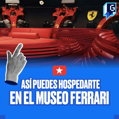 episode Así puedes hospedarte en el museo Ferrari artwork
