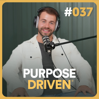 episode #037 - Waarom geluk niet het doel is, hoe motivatie werkt & het stappenplan naar Purpose - Elian Goettsch artwork