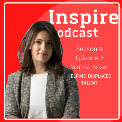 episode #16 Inspire Podcast - Helping Displaced Talent artwork