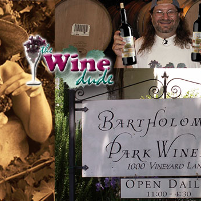 episode Bartholomew Park - Audio Only - The Wine Dude artwork