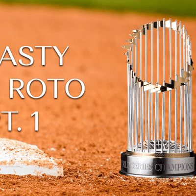 episode 106 The DynastyOneStop 16 Team Roto Dynasty Baseball Draft (Part 1) artwork
