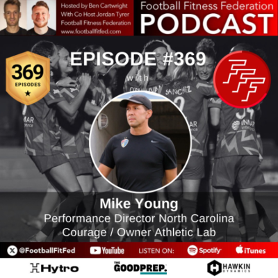 episode #369 "Exploring Injuries, Menstrual Cycles & Player Readiness" with Mike Young artwork