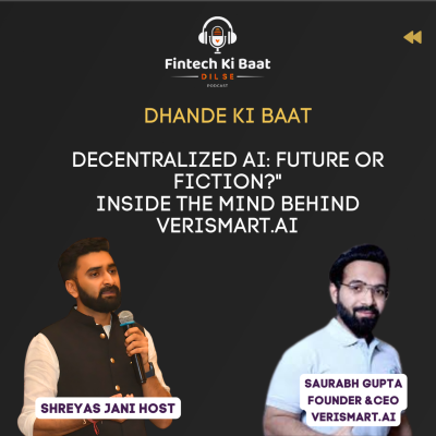episode Data, Privacy & AI: Saurabh Gupta on Building the Future with Decentralised Intelligence artwork