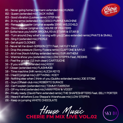 episode #009 Mix Live Cherie FM Vol.02 artwork