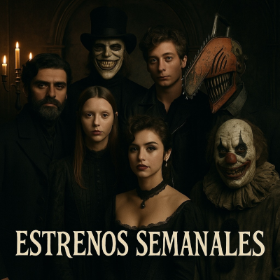 episode Estrenos Semanales - FRANKENSTEIN, BLACK PHONE 2, SPRINGSTEEN, DOMINGO, DECORADO, COSECHA SANGRIENTA, EDÉN Y MÁS artwork