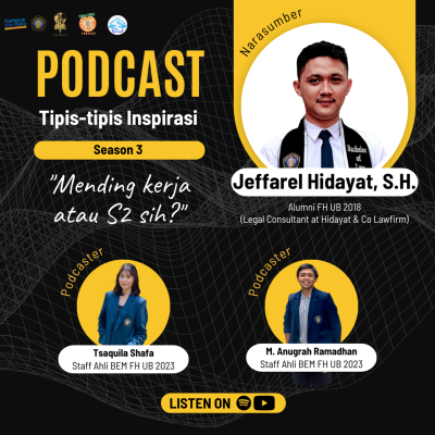 episode TIPSI - E1 S3 LULUS S1, LANJUT KERJA ATAU S2 DULU? artwork