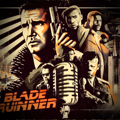 episode 03x04 - Blade Runner artwork