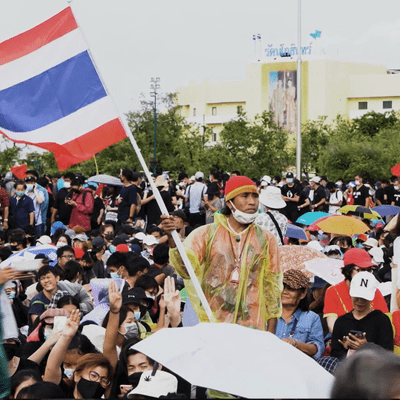 episode Thai protests: Taking on the monarchy, breaking through taboos | The Listening Post artwork