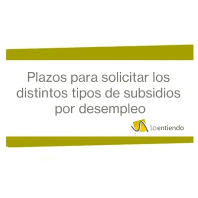 episode Plazos para pedir el subsidio por desempleo artwork