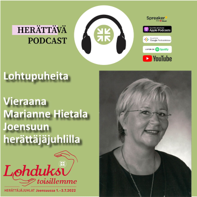 episode Erityisluokanopettaja Marianne Hietalan haastattelu Körttiradiossa su 3.7.2022 artwork