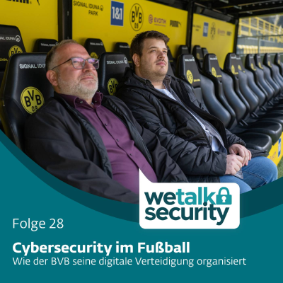 episode Cybersecurity im Fußball | Folge 28 artwork