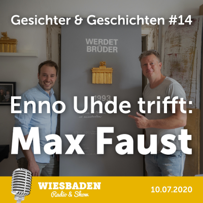 episode Max Faust - Jünglingbier und Seriengründer - Gesichter und Geschichten #14 artwork