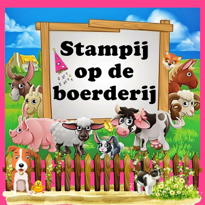 Cover image Stampij op de boerderij