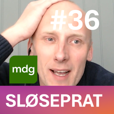 episode 036 MDG-møte, 54 flasker cava, sykkelhotell artwork
