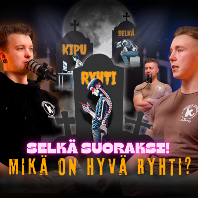 episode #53: Ryhti KUNTOON – myytit, faktat ja käytännön vinkit 👊🏼 Pudotettavana 10kg? Tehokkaat tavat opiskeluun? artwork