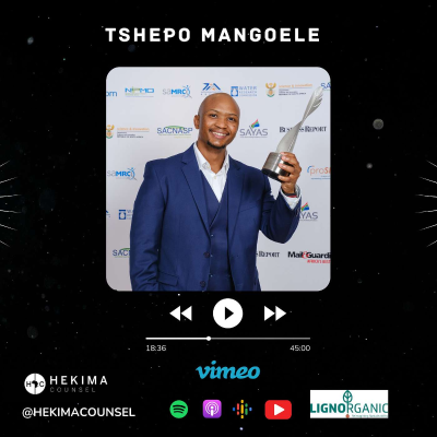 episode Makala Podcast: Tshepo Mangoele [Founder & CEO, LignOrganics] artwork